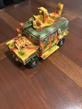 1992 Teenage Mutant Ninja Turtles Sewer Sandcruiser Vehicle Toy 