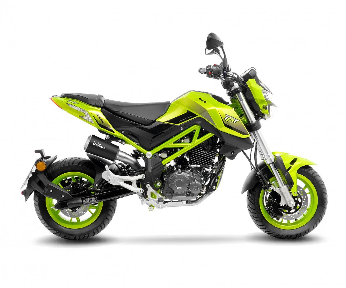 LeoVince full exhaust system LV10 BLACK E4/5 BENELLI TNT TORNADO 135 2017 2023