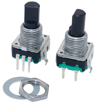 Potentiometer Drehknopf Encoder mit Taster für Studio Mischpulte