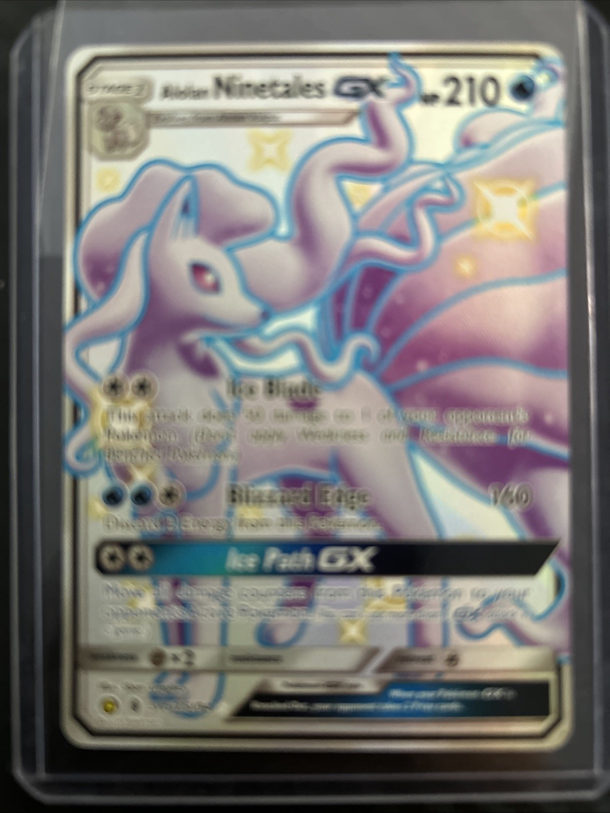 Alolan Ninetales GX SV53/SV94 Hidden Fates: Shiny Vault Holo