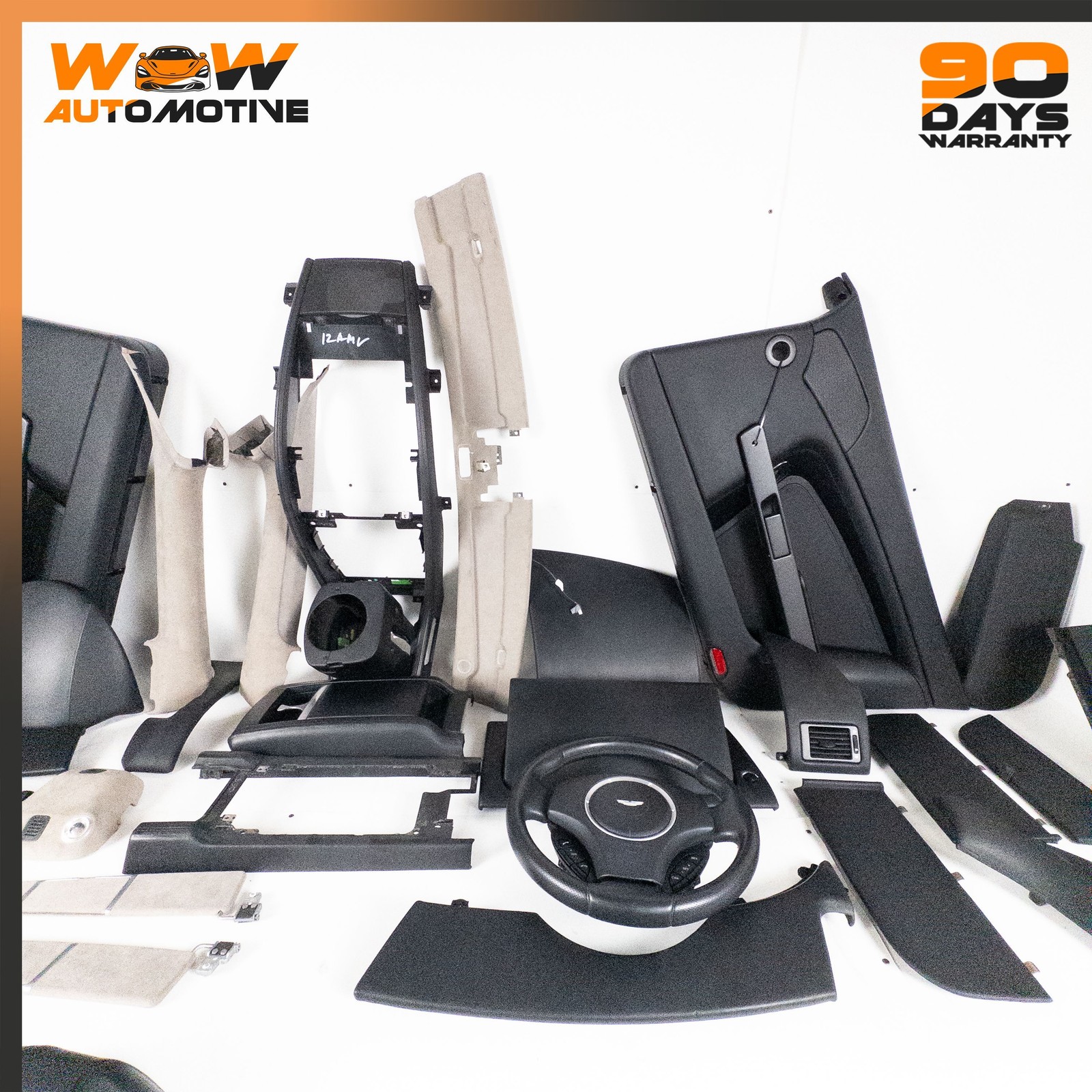 07-16 ASTON MARTIN V8 S VANTAGE INTERIOR SEATS DOOR PANEL CONSOLE TRIM SET OEM