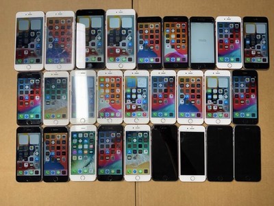 x27 Lot Apple iPhone 6s 6s Plus - 16-128GB (Mixed Carriers) REPAIR LOT! AS-IS