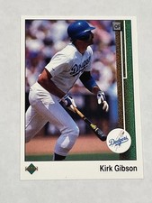 1989 Upper Deck Baseball #633 - Kirk Gibson - Los Angeles Dodgers