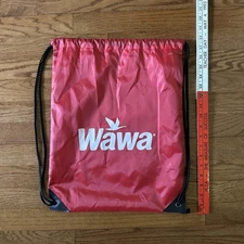 WAWA Reusable Red Drawstring Bag Brand New