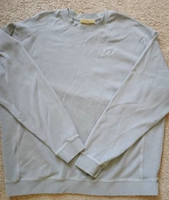 YoungLA Crewneck Sweatshirt Men’s Pullover gray long sleeve Size Large