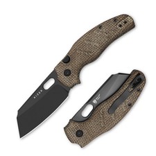 Kizer Sheepdog C01C 2.9 CD Folding Pocket Knife ELMAX Blade Micarta Handle