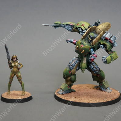 Infinity 280711 Anaconda Propainted Tabletop Collectible Hobby miniature models
