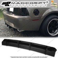 For 99-04 Ford Mustang Mda Style 4-fin Rear Bumper Diffuser Lower Lip Painted Pu