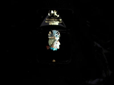 Vintage Zuni Eulenring von Snowa Esalion – signiert und datiert 1981