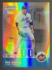 Topps 2010 Bowman Chrome Ike Davis #TPC17 Refractor /499 New York Mets