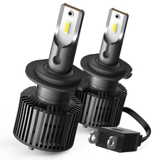 2x AUTO H7 LED Headlight Bulbs Low Beam Conversion Kit Cool White 6000K Lamp USA