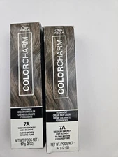COLORCHARM Demi Permanent Hair Color - Gloss, Refresh & Tone - 2 Fl Oz, 7A, 2 pk