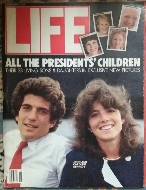 Life Magazine November 1984 JFK Jr and Caroline (Feature Children of Presidents)