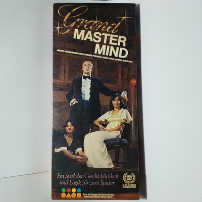 Grand Master Mind Invicta 1974 Made in England Logikspiel Vintage Komplett