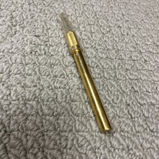 Custom Gold Plates Xacto Knife