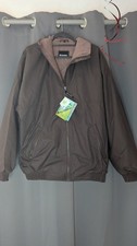 BNWT Bronte Bomber Jacket Unisex Size XL Brown Waterproof