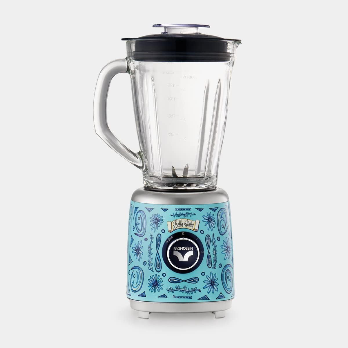 Pagnossin Frullatore Azzurro 1,5 Litri - Robusto e Facile da Pulire