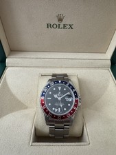 Rolex GMT-Master II Ref: 16710 40mm w/ box no Papers - Pepsi - Wrist Size: 6.25