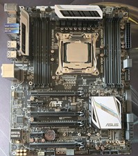 ASUS X99-A-mit Intel i7-5820K CPU Top Zustand 
