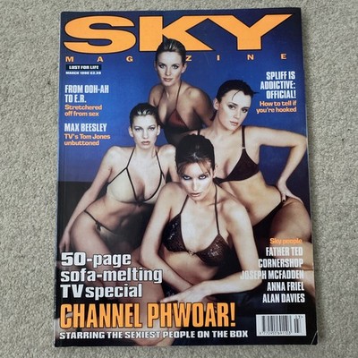 KEELEY HAWES ANNA FRIEL CLAIRE GOOSE MAX BEESLEY CATALINA GUIRADO - Sky magazine