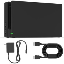 Dock Station for Switch/Switch OLED, Replacement 3-in-1 TV Dock Set with IC ...