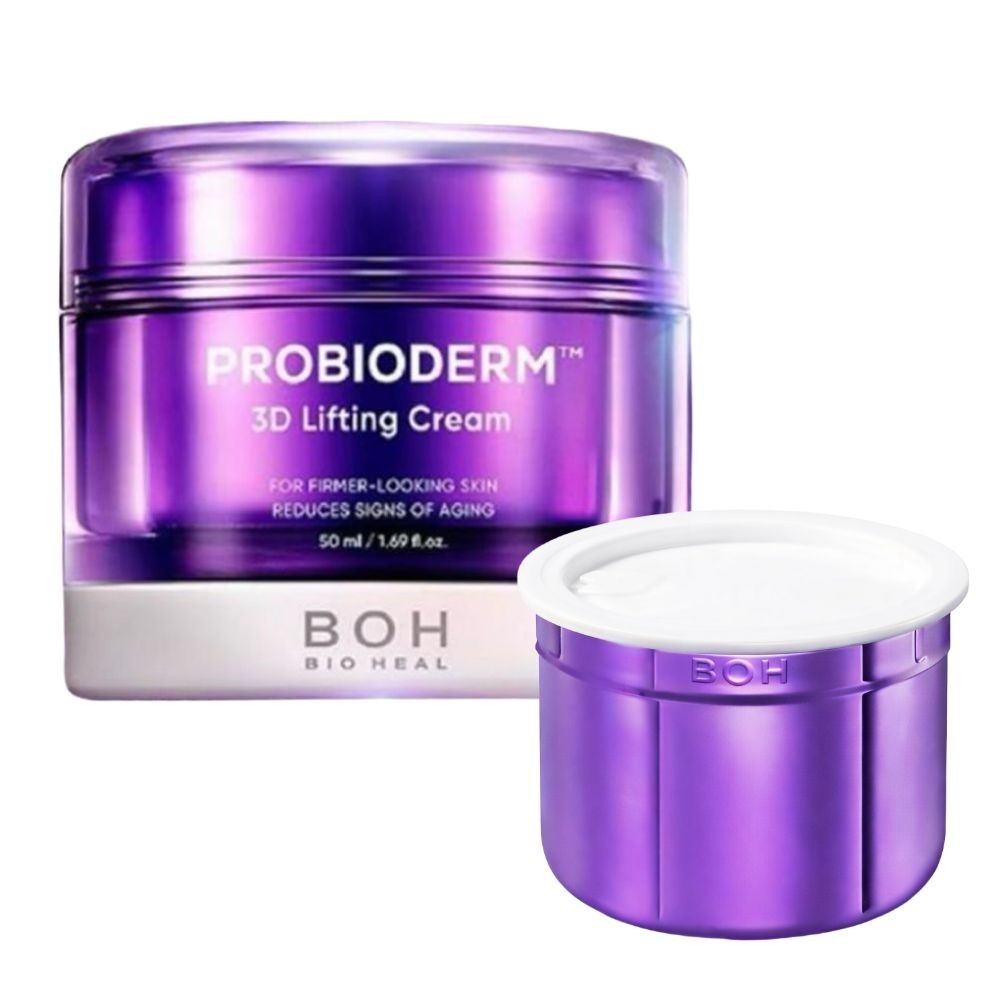 BIOHEAL BOH Probioderm 3D Lifting Cream 50ml + 50ml Refill 1+1 Set K-Beauty