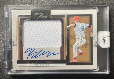 2024 Panini Three And Two Baseball Bubba Chandler Prospect Jersey Autograph /99