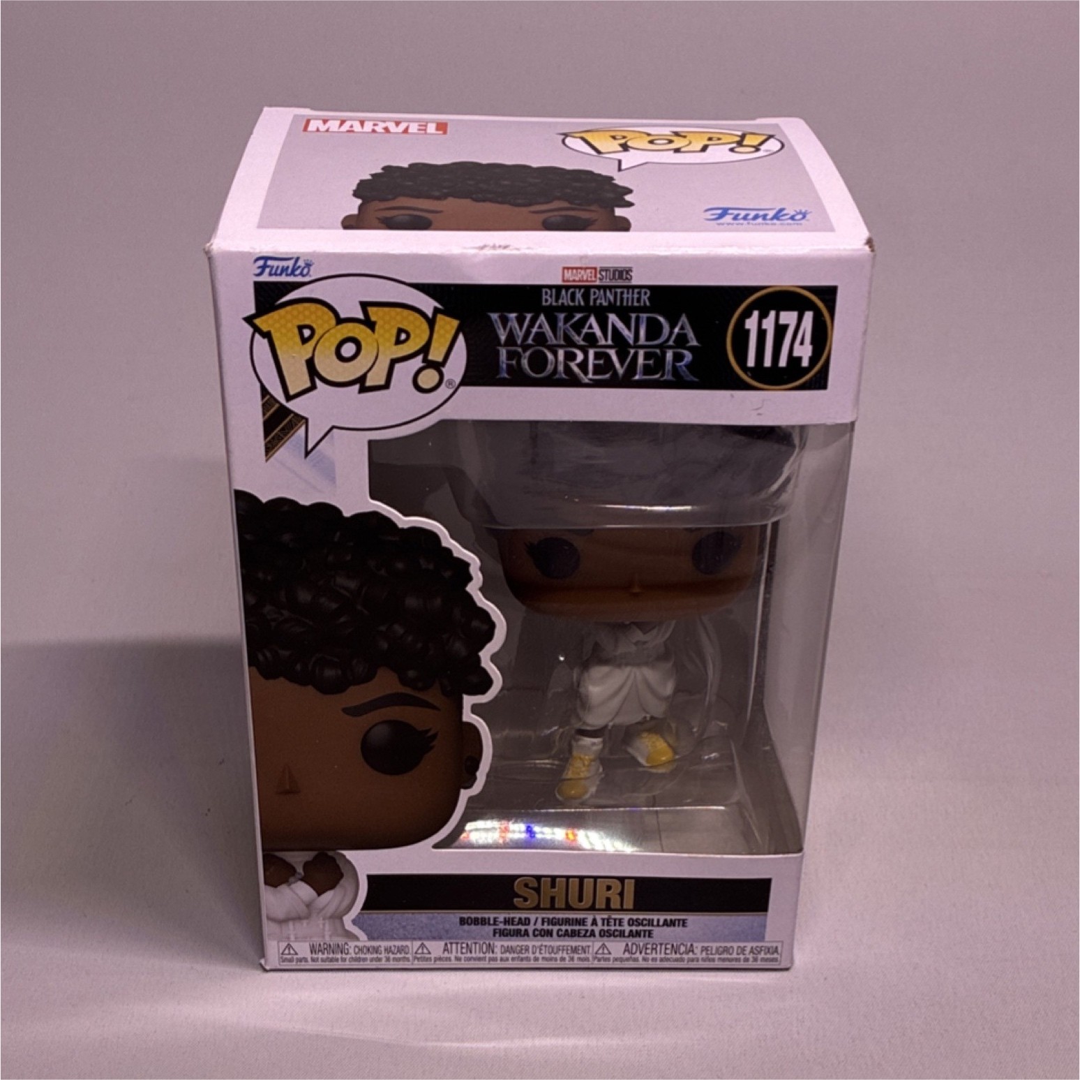 Funko Pop! Vinyl: Marvel Black Panther Wakanda Forever - Shuri Bobblehead #1174