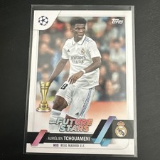 Aurelien Tchouameni Topps Chrome 2023 Future Stars All-Star Rookie Base Card