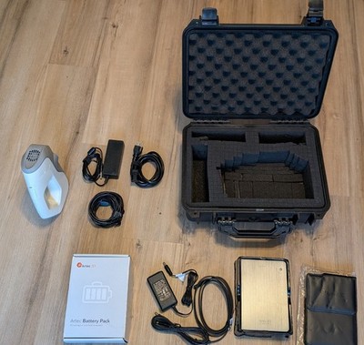 Artec Eva Full Color Scanner with Portable Battery