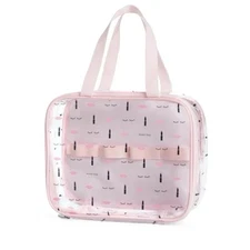 Mary Kay Brush Organizer & Clear Makeup Toiletry Bag Zipper  **New Sealed **