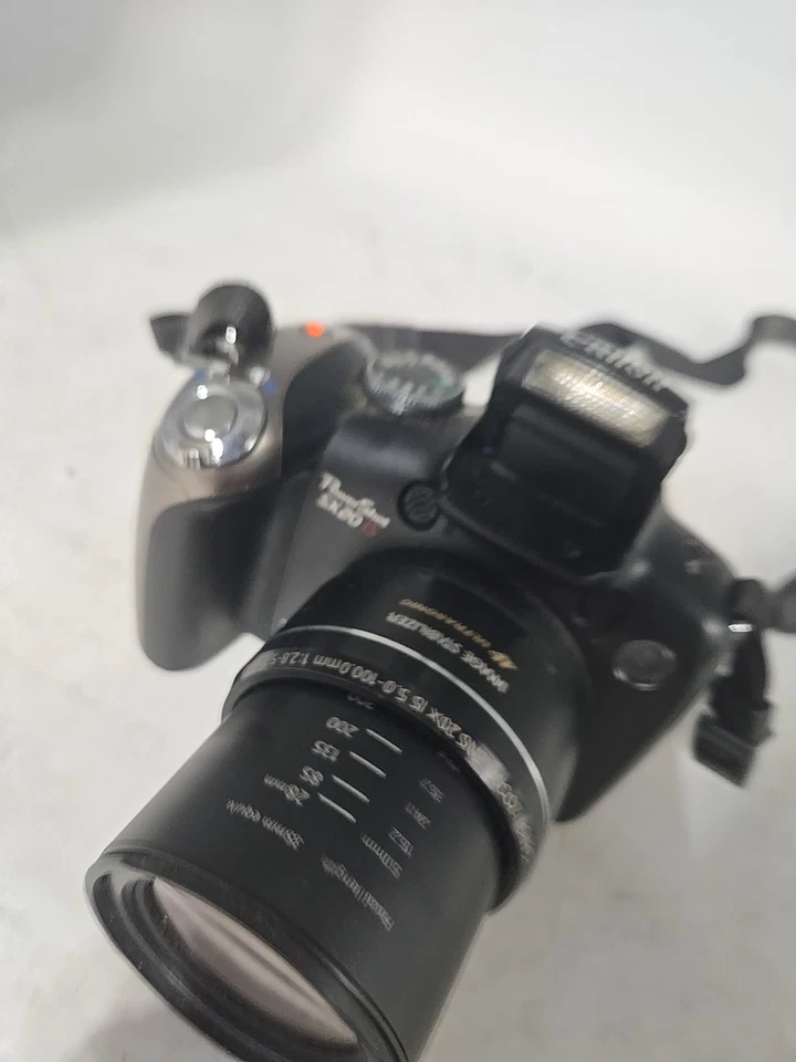 Цифровая камера Canon PowerShot SX20 IS 12,1 Мп черная протестирована рабочая бесплатная доставка - Изображение 3 из 4