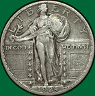 1924 Standing Liberty Quarter Extremely Fine XF Coin #39859
