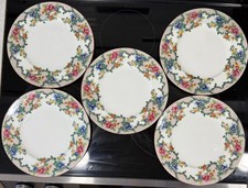 Lot of 5 Royal Cauldon VICTORIA 10-5/8