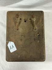 VINTAGE Telephone Phone Wall Ringer ~ Wooden Bell Ringer Box  For Parts AA