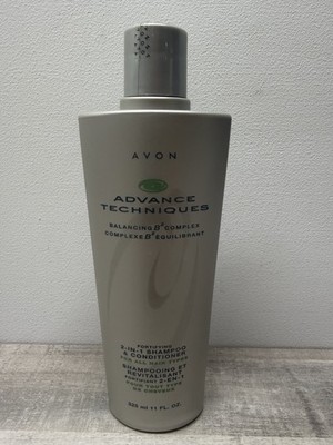 Avon Advance Techniques Balancing B2 Complex 2-in-1 Shampoo & Conditioner 11 fl