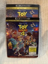 Disney Toy Story 4 4k Ultra HD  Blu-Ray  Digital Woody, Buzz, Forky New