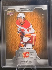 2023-24 Upper Deck Engrained #159 Connor Zary Rookie Oak /399 Calgary Flames