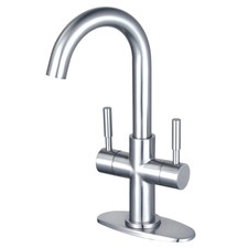 Kingston Brass LS855.DL Concord 1.8 GPM 1 Hole Bar Faucet - - Chrome