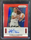 KAMILLA CARDOSO 2025 PANINI WNBA PRIZM #TB-KC THROWBACK AUTO RED 28/99