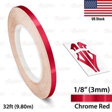 18 Roll Vinyl Pinstriping Pin Stripe Solid Line Car Tape Decals Stickers 3mm 18 Roll Vinyl Pinstriping Pin Stripe Solid Line Car Tape Decals Stickers 3mm