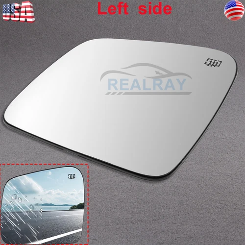 For 2011-2022 JEEP GRAND CHEROKEE DODGE DURANGO Mirror Glass Heated Driver Side