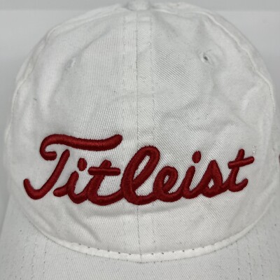 Casquette Titleist Pro V1 Homme - Taille Med-Large - Blanche - Golf