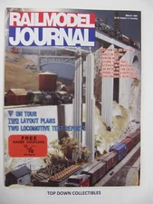 Railmodel Journal  March 1991   Auto Rack Kit-Conversion   Painting Brick