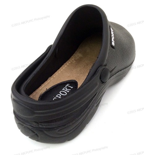 Scarpe zoccoli donna giardinaggio infermiere ospedale slip-on sandali casual taglie - Foto 6 di 31
