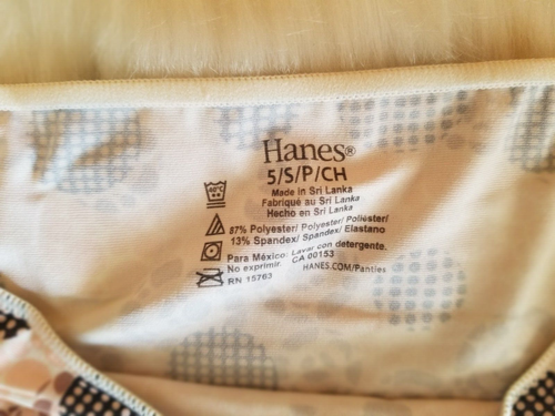 HANES WOMEN'S SET OF 3 MICROFIBER BIKINI PANTIES SIZE 5 BLACK TAUPE MULTI NWOT - Picture 8 of 12