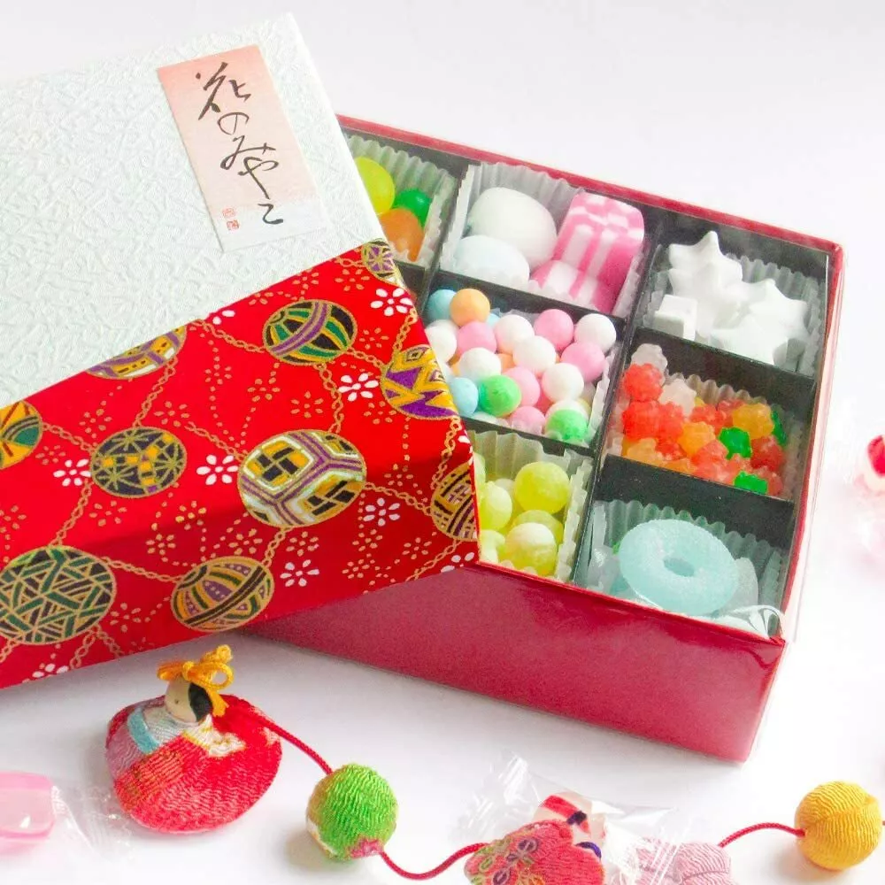 Japanese Konpeito & Candy selection Gift Box Kyoto HANANOMIYAKO Made in  Japan