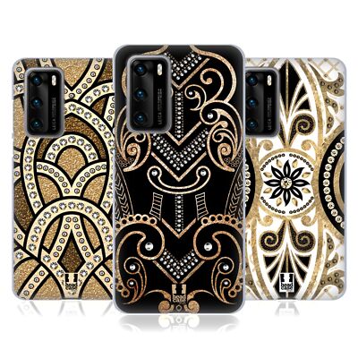 HEAD CASE DESIGNS ART DECO LUXE SOFT GEL CASE FOR HUAWEI PHONES 4