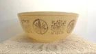 RARE Vintage 1960 Pyrex Promotional Hex Signs 404 4 Qt Mixing Bowl