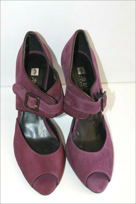 JB Martin Escarpins Leather Purple Lined Leather T 41 Very Good